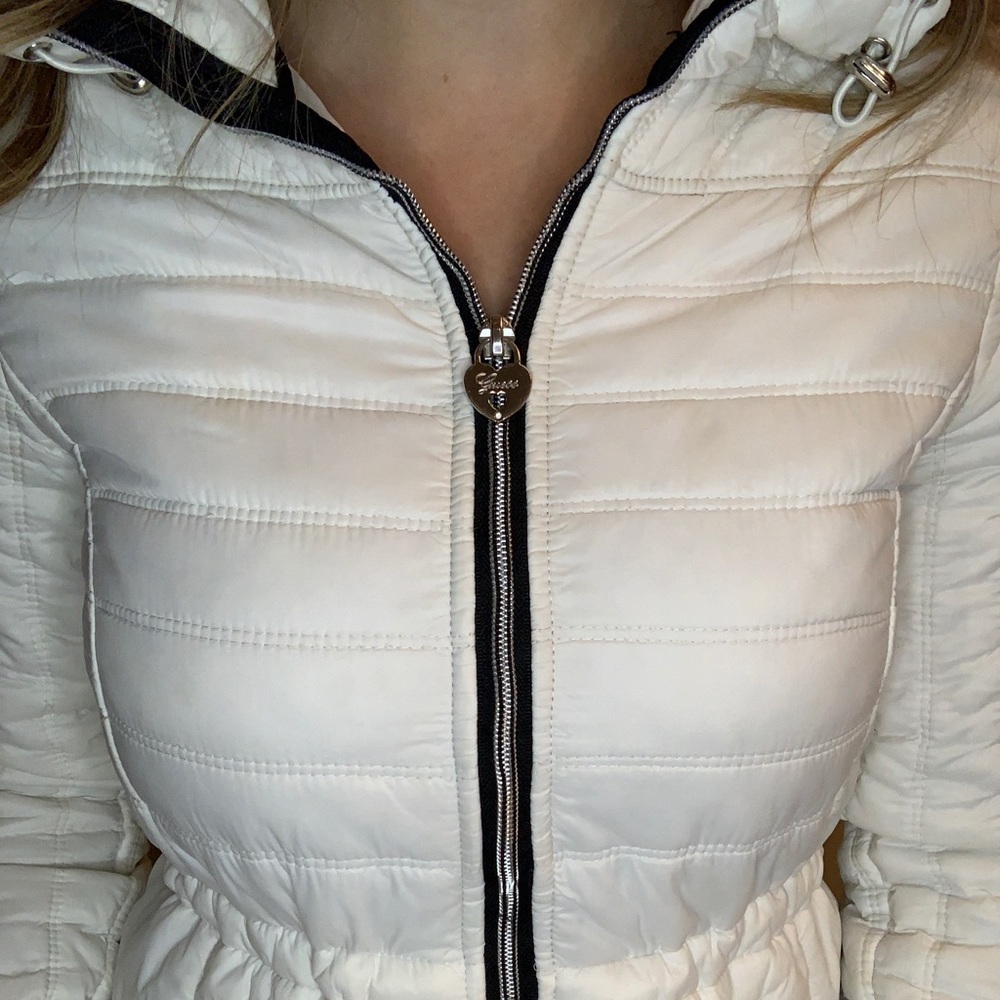 Guess Lightweight Down Jacket - Xs - image 4